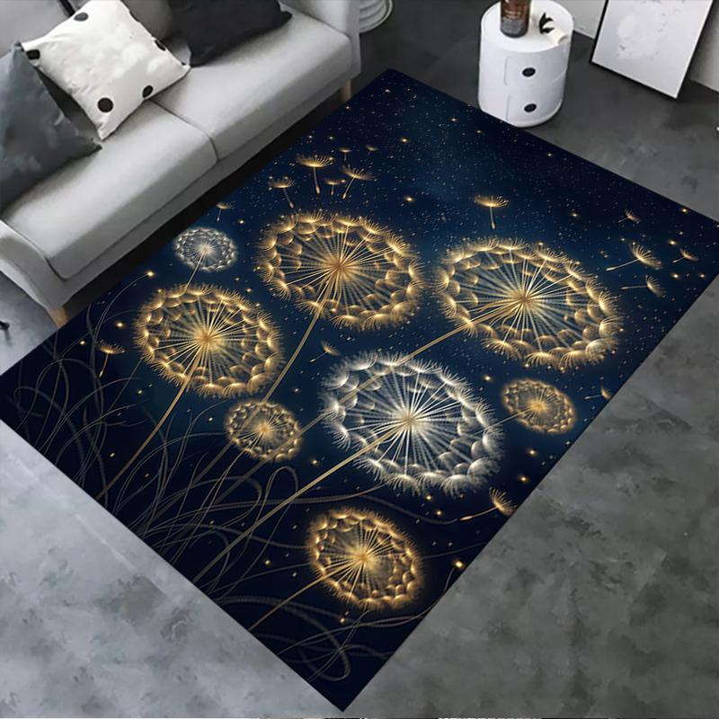 2025 New Dandelion Carpet Rug for Living Room Bedroom Home Sofa Decoration,Kids play Non-slip Floor Mat