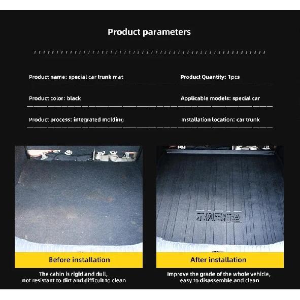 EVA Trunk Mat For Honda HR-V HRV Vezel 2023 2024 2025 ZRV ZR V Car Trunk Mats Cargo Waterproof Carpet Storage Pad Accessories