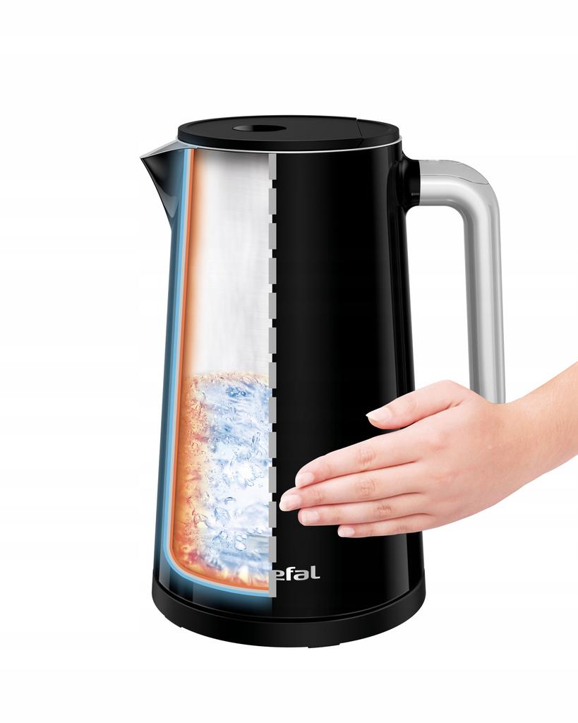 Tefal Ko851830 Kettle Black With Temperature Control 1 Pc