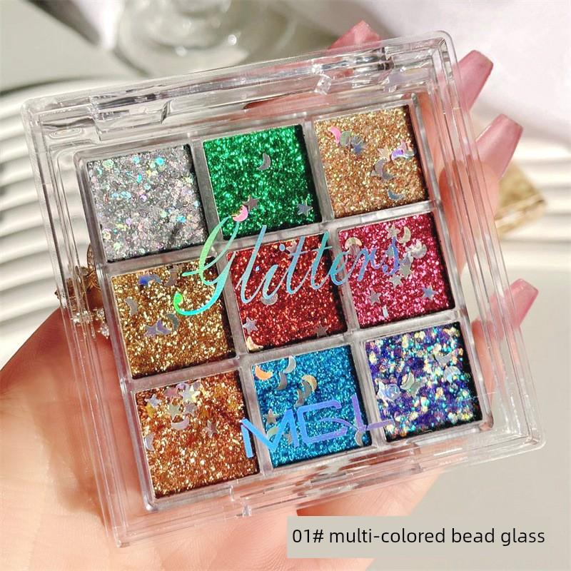 2024 New Makeup Show Eyeshadow Glitter Sequins Ultra-Shiny Crystal Eye Makeup Mermaid Sequin Decoration for Women