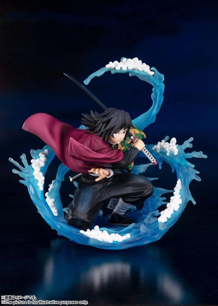 TAMASHII NATIONS FiguartsZERO Демон Kimetsu no Yaiba Гию Томиока 170 мм Раскрашенная Полная Фигурка Убийца -Дыхание Воды- Прибл.. ПВХ/АБС
