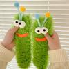 Fuzzy Silly Socks Funny Fluffy Cartoon Socks with Eyes Cute Winter Sleeping Socks