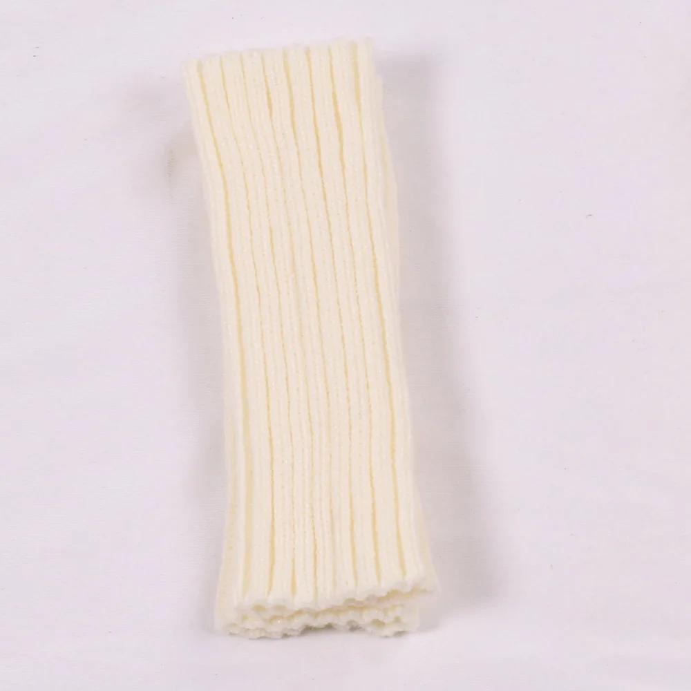 Fingerless Wrist Gloves Women‘s Mitten JK Style Arm Warmer Knitted Arm Sleeve Fine Casual Soft Girl's Goth Punk Gothic Gloves