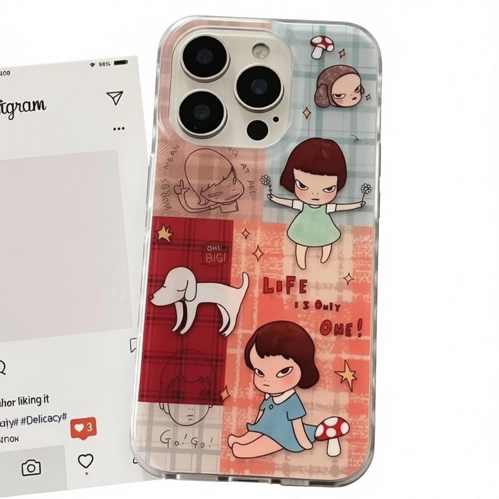 Cute Little dinosaur Transparent Phone Case for iPhone 17 Pro Max 16 Promax 15 Plus 14 12 13 11 16E mini Air Phone Cover