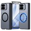 Чехол-раскладушка со встроенной защитной пленкой для мобильного телефона Google Pixel10ProFold, складной, с магнитной застежкой, противоударный, жесткий.