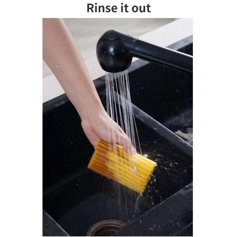 Волшебная губка-пылесборник PVA Wet Clean Duster Sponge Washbowl Multifunction Spotting Household Guinness Brush Cleaning Brush Accessories