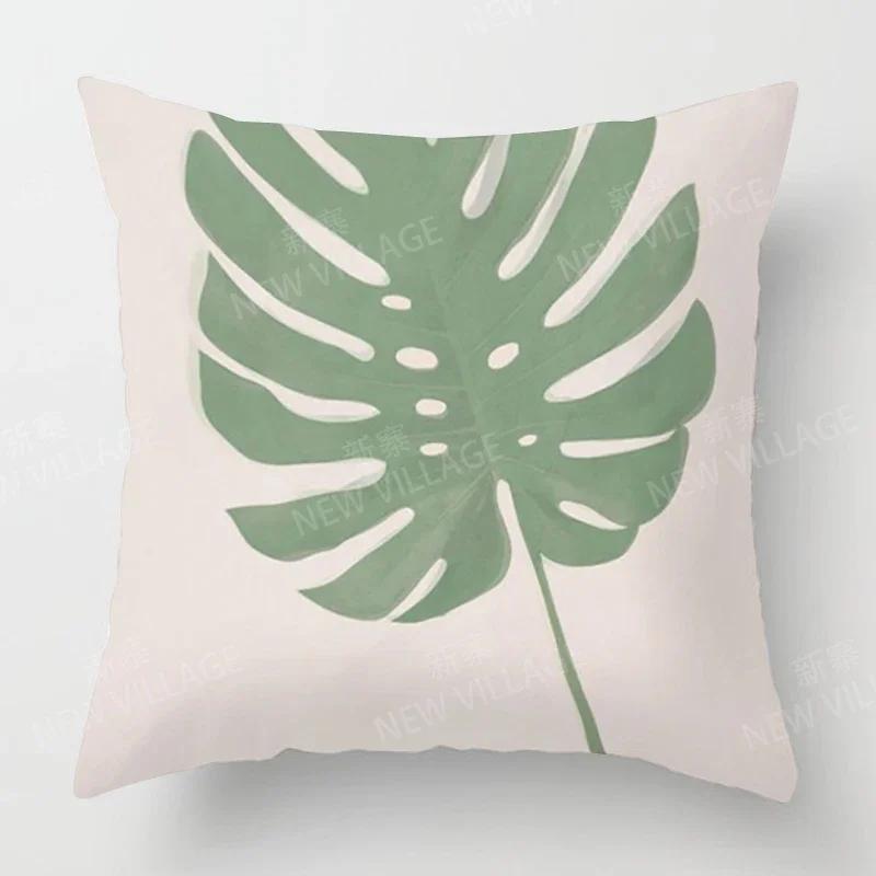 Скандинавский Осенний Домашний Декор Осень Наволочка для Подушки Плед Чехол для Подушки Дивана Бархат Современный