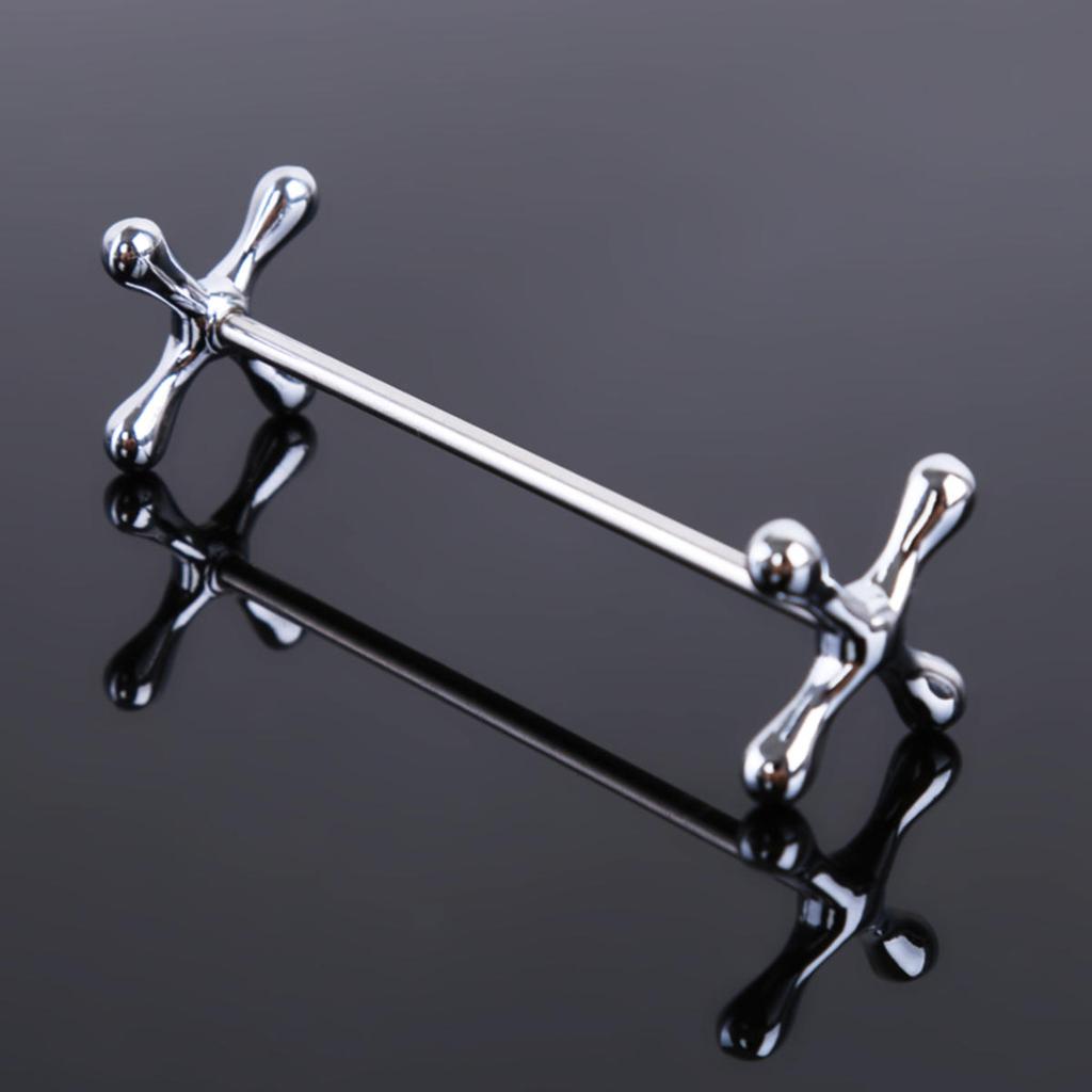 Прекрасная маленькая собачка подставка для палочек для еды искусство ремесло нержавеющая сталь декор