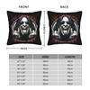 Ozzy Osbourne  Pillow Case  Print Pillow Cover For Living Room Sofa Retro Trendy Pillowcases