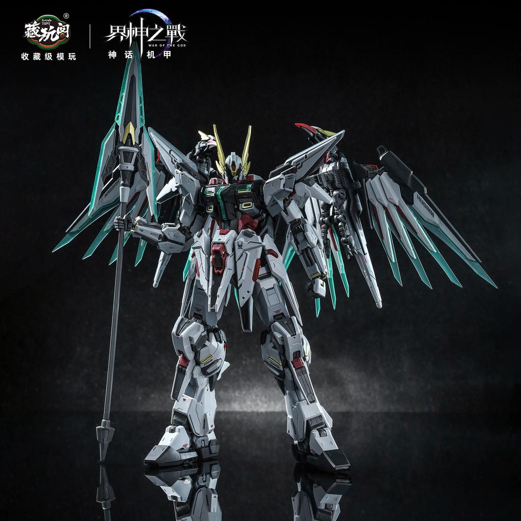Original Assembled Mecha Model Kit Gms-066 1/100 Odin Action Figures Alloy Skeleton Computer Case Decoration Gifts For Boy