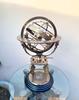 18-дюймовый старинный армиллярный глобус из латуни с компасом на деревянной основе, настольный рождественский подарок, армиллярный глобус в форме астролябии,