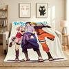 Naruto Team Flannel Blanket Throw Blanket Soft Warm Sofa Bed Camping Car home Decor Unique Christmas Gift C9301929