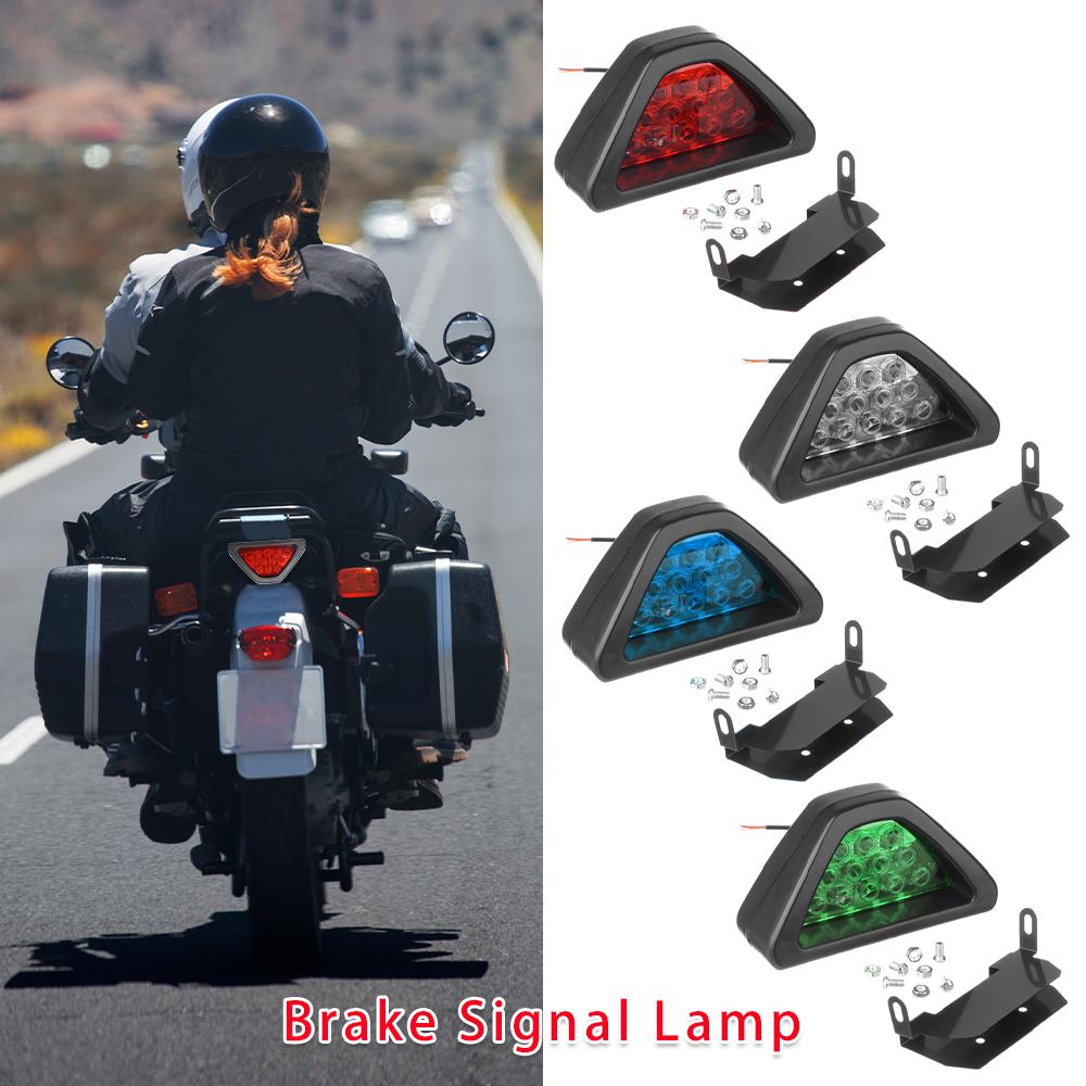 Tail 12LED Sporty F1 Style Stop Light Rear Fog Light Brake Signal Lamp Third Brake Lamp