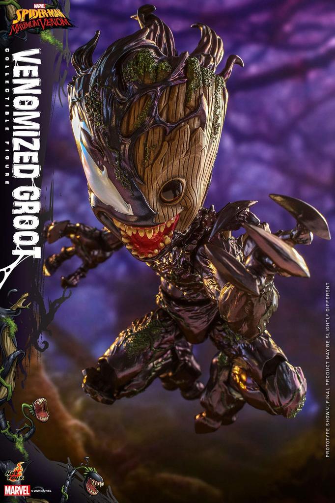 TV Masterpiece Maximum Venom Figure Groot Venom Version Figure Spider-Man Non-Scale