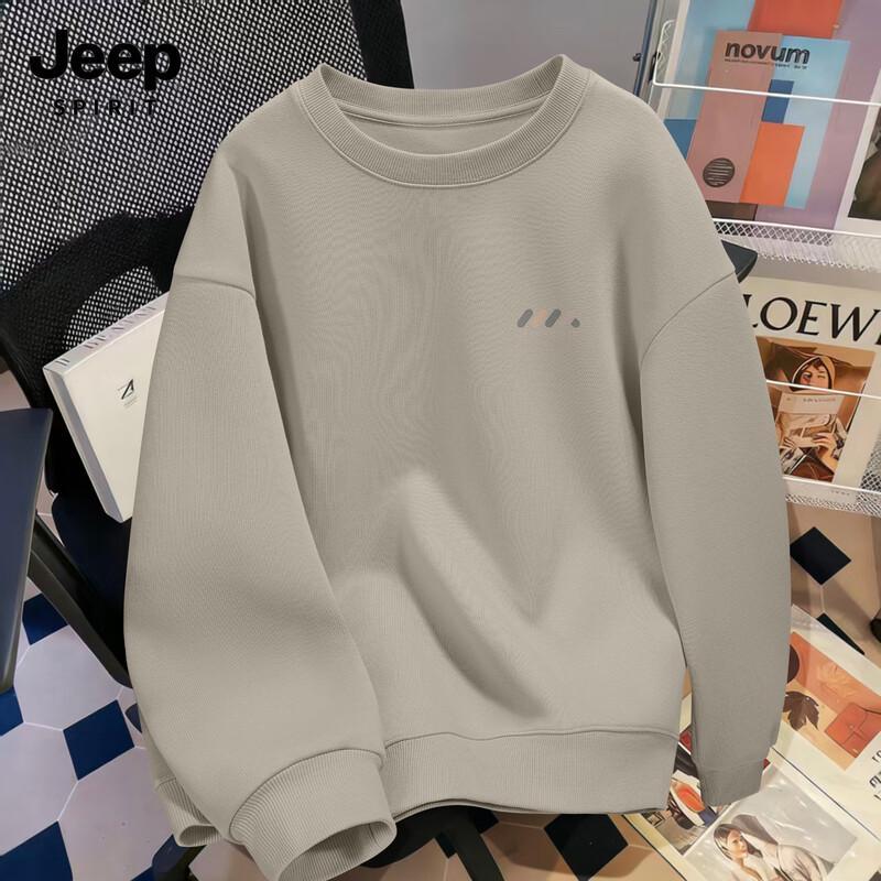 Мужской пуловер с круглым вырезом JEEP SPIRIT