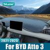 Для BYD Atto 3 Yuan Plus    2024 2025 Электромобиль Накладка на приборную панель Столик для приборов Защита от солнца Нескользящая подкладка Аксессуары