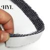 High Temperature Stove Seal Strip 10/12/15MMx2M Fiberglass Fireplace Door Sealing Self-adhesive Wood Tape Replacement Flat Gasket Rope