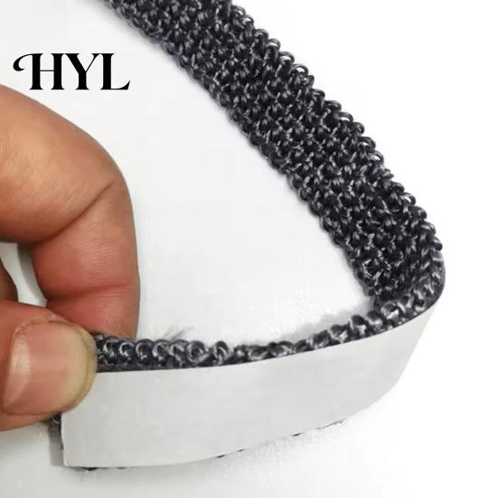 High Temperature Stove Seal Strip 10/12/15MMx2M Fiberglass Fireplace Door Sealing Self-adhesive Wood Tape Replacement Flat Gasket Rope