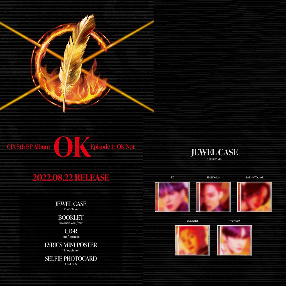 CIX [ОК Эпизод 1 : OK Не] Jewel Case Ver.