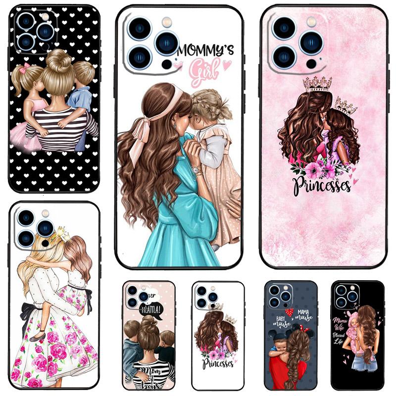 Beautiful Mother Daughter Son Case For ZTE Nubia RedMagic 11 Pro 10 9 8 8S 9S 10S Pro Plus 5G 5S 6 7 6S 7S Pro 11 Air Cover