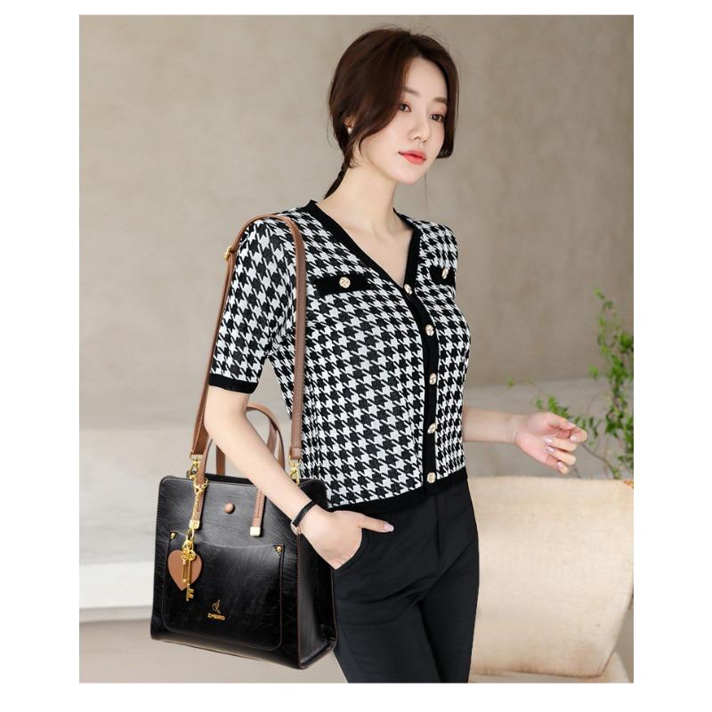 Stylish Bag Retro Tote Bag Women's Texture PU Women's Handbag Shoulder Bag Crossbody Bag