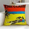 Классическая группа The Clash Наволочка Мягкая Легко стирающаяся Подушка Универсальная для Дивана Кровати Путешествий и Офиса
