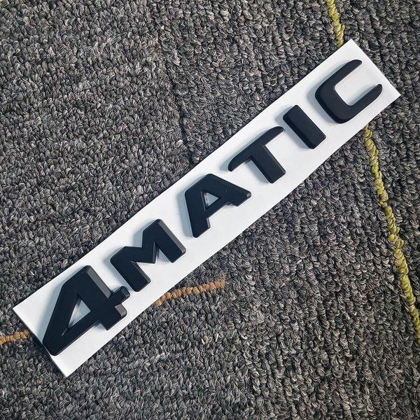 4MATIC 4 MATIC багажник автомобиля хромированные черные буквы эмблема наклейка для ABCEGS ML SL CL GLA CLA Class