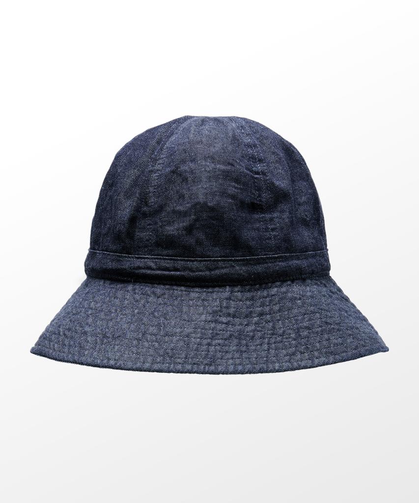 Hellinogseuweeo Field Denim Bucket Hat_Navy
