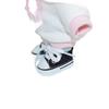 Hand-made Doll Shoes 4.5cm Canvas Shoes Mini Doll Replacement Accessories  for 30cm Joint Doll