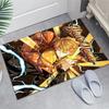 Agatsuma Zenitsu Design Area Rug Personalized Name- Non-Slip, Soft & Cozy Floor Mat for Living Room, Office - Indoor/Outdoor Carpet