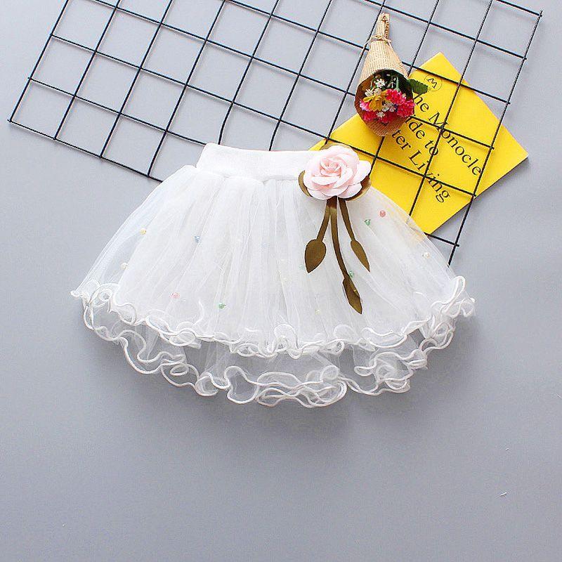 Baby Girl Summer Skirt Fluffy Skirt Short Skirt Girls' Mesh Skirt Children's Princess Skirt