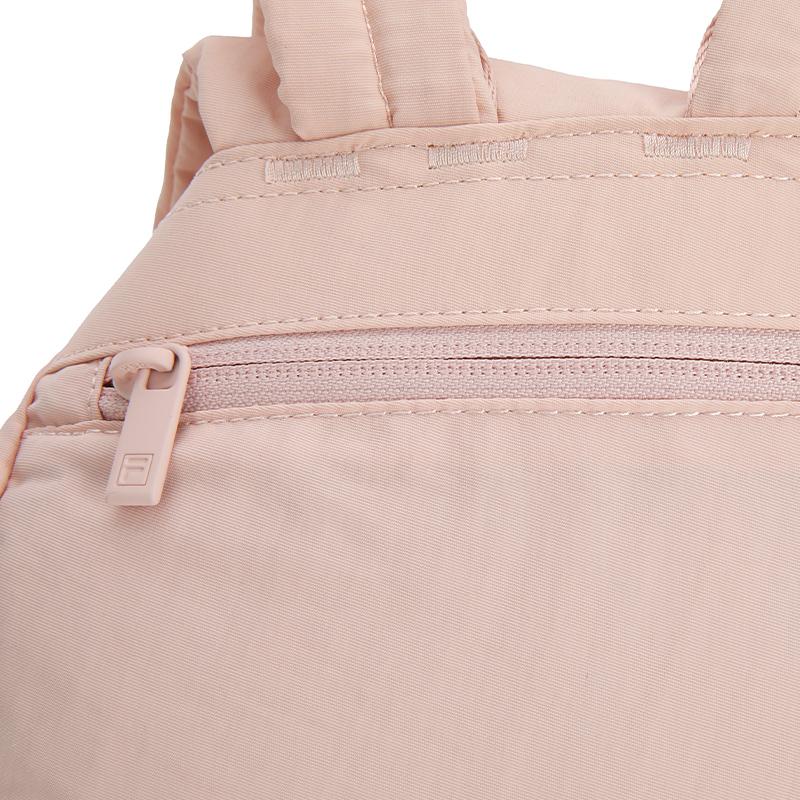 FILA Original Simple Classic Commuter Versatile Lightweight Practical Fabric Backpack Women backpack Light-Pink F13W629165FLP