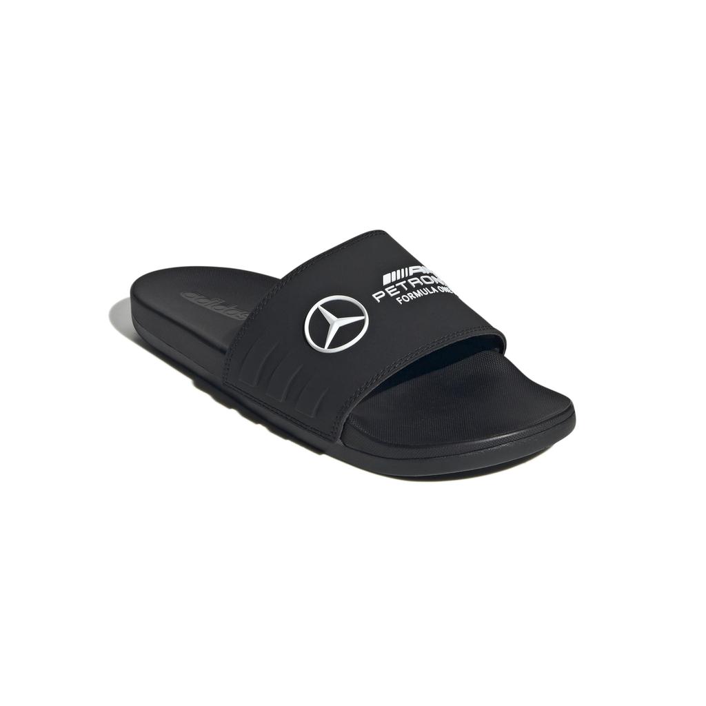 Adidas Mercedes AMG Petronas Formula One Team Adilette Comfort Сандалии Основной черный Размер см OMW51, Черный/Белый/Основной (JR1070), +25,5