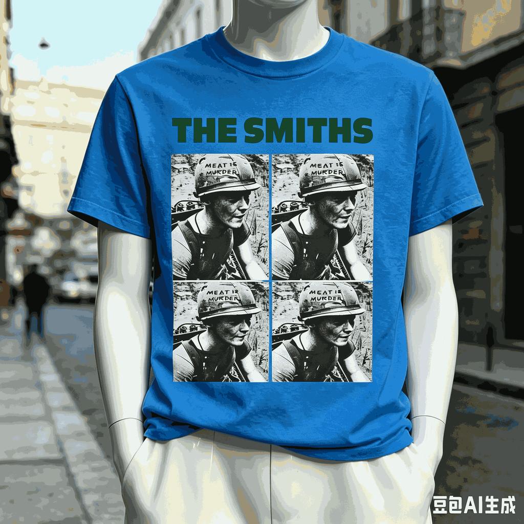 The Smiths For Fan Gift Tshirt Unisex Unisex Harajuku Oversized Unisex Short Sleeve Streetwear High Quality Couples Tee Hot Product