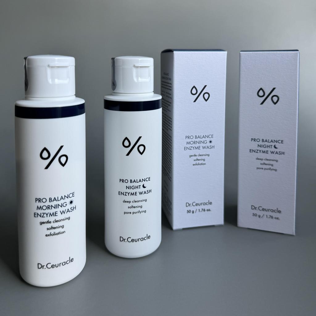 Dr.Ceuracle Pro Balance Night + Morning  Enzyme Wash 50ml + 50ml