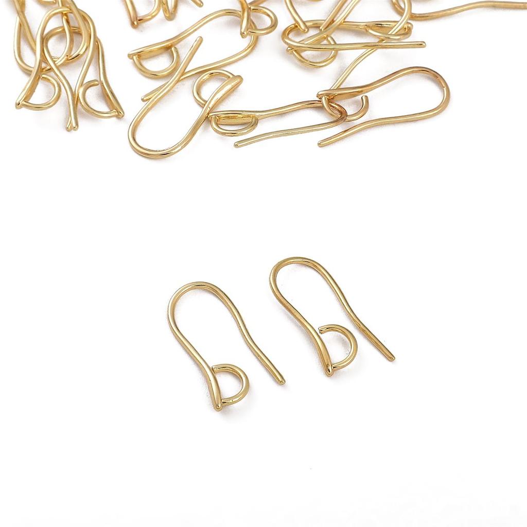 2 шт. медный крючок для ушей для изготовления ювелирных изделий своими руками, аксессуары для рукоделия