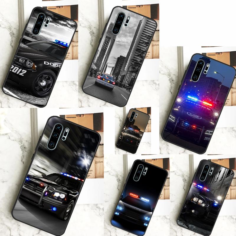 Police Car Case For Huawei Nova 9 SE 10 5T 11i 8i 7i 3i Y61 Y91 Y60 Y70 Y90 P20 P40 Lite P30 Pro Cover