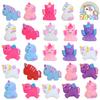24Pcs Unicorn Mochi Squishy Toys For Kids Unicorn Birthday Party Favors Pinata Filler Mini Animals Stress Relief Fidget Toy Gift