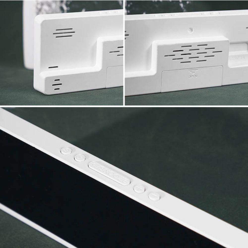 Многофункциональные цифровые светодиодные часы с дисплеем температуры, настольные часы, новые электронные настенные часы