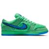 Grateful Dead X Nike Dunk Low SB Green Bear Unisex Sneakers Electric-Green Game-Royal Black CJ5378-300