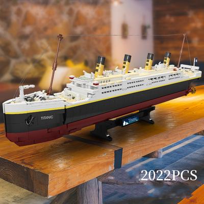 Титаник Модель Строительные Блоки Классический Любовь Сцена из Фильма Корабль Круизный Корабль Лодка Блоки КоллекцияИгрушки Подарок