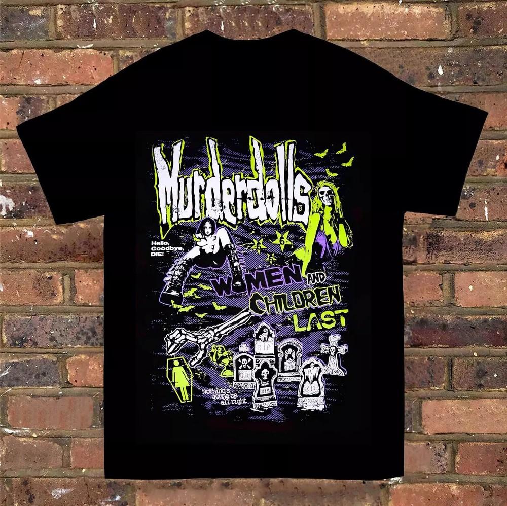 Murderdolls Черная футболка Хлопок Плотная Унисекс S-5xl футболка VC342 Унисекс Футболка