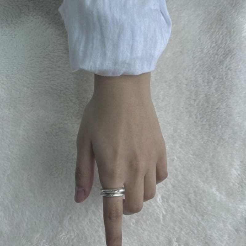 Набор колец LAPEEZ с двойным слоем