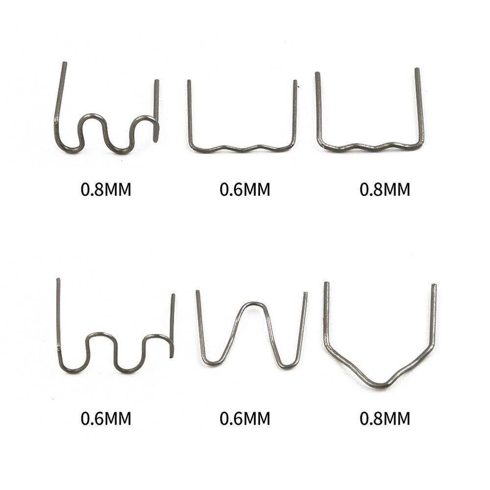 600 шт. Скобы для горячего степлера для сварочного аппарата по пластику, машины для ремонта автомобильного пластика