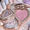 Flowerknows Пудра-румяна Bunny Garden Rose для щек, Без жестокости, Стойкая, Контуринг лица для естественного матового финиша