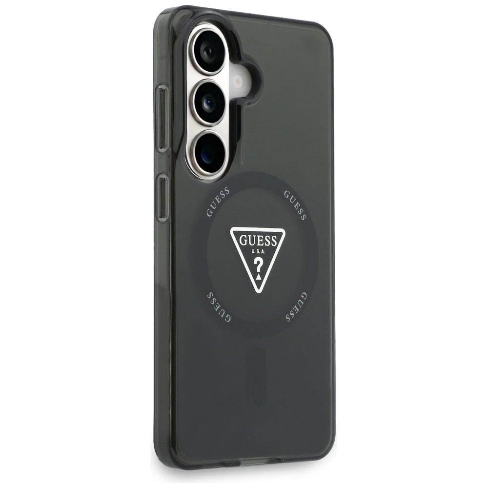Guess IML Gradient Triangle MagSafe Case for Samsung Galaxy S26 Black