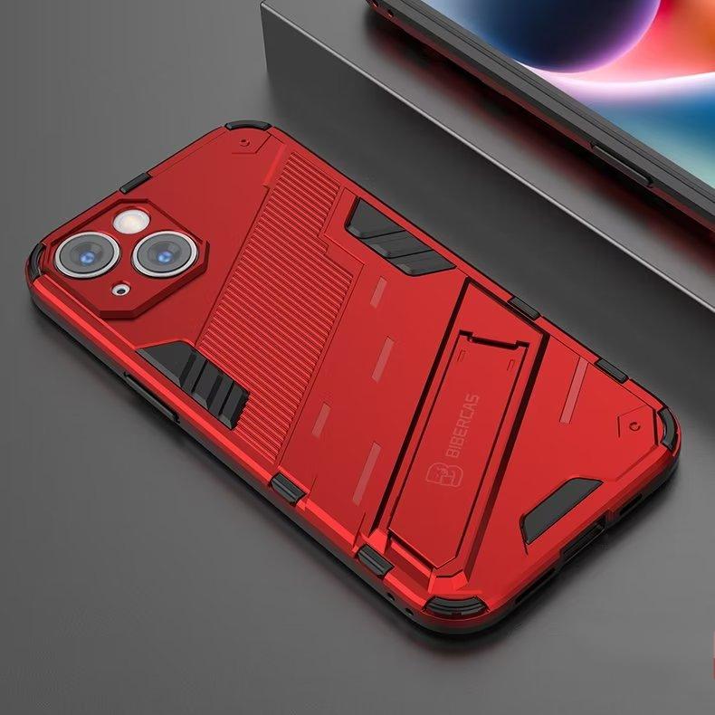 Для Apple iPhone 6 6S 7 8 Plus X XR XS Max SE2 2020 SE3 2022 13 Pro Max противоударный жесткий защитный чехол для телефона с подставкой задняя крышка