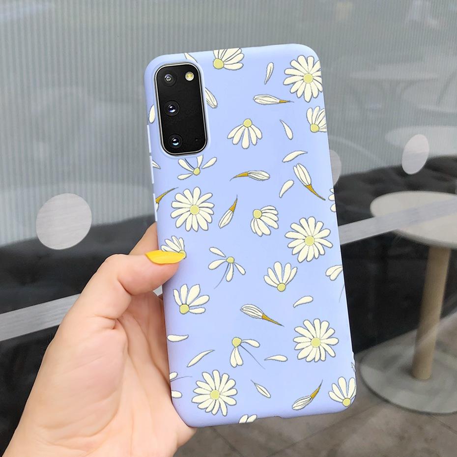 Для Samsung Galaxy S20 5G S20+ Чехол-крышка Модный Мягкий Силикон Макарон Чехлы для Телефона Для Samsung S20 FE S 20 Plus S20Plus Funda