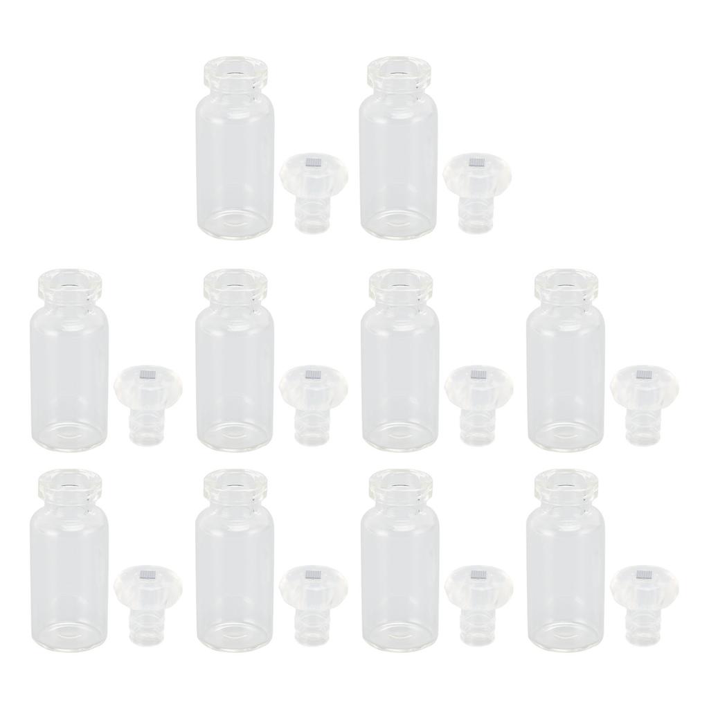 Replacement Cartridges Pins Accessory Replaceable Cartridges Pins Head with 10pcs Glass Bottles for