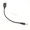1PC Car USB Female Interface Adapter Cable AUX Patching Plug USB AUX Transposition USB Cable for Universal